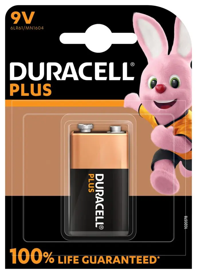 ⁨Duracell | 9V | Alkaline | 1 pc(s) | Plus MN1604⁩ w sklepie Wasserman.eu