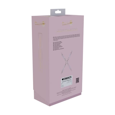 ⁨Ouch! Paris Collection Hogtie Connectors Pink - system łączący, skora ekologiczna⁩ w sklepie Wasserman.eu