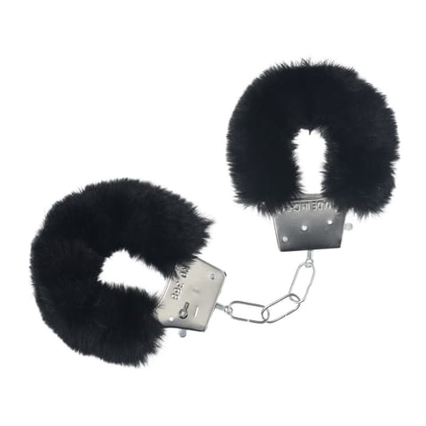 Classic Fluffy Handcuffs - Black w sklepie Wasserman.eu