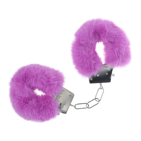 Classic Fluffy Handcuffs - Purple w sklepie Wasserman.eu