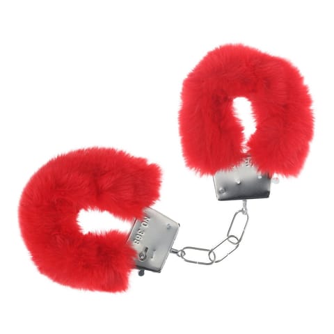 Classic Fluffy Handcuffs - Red w sklepie Wasserman.eu