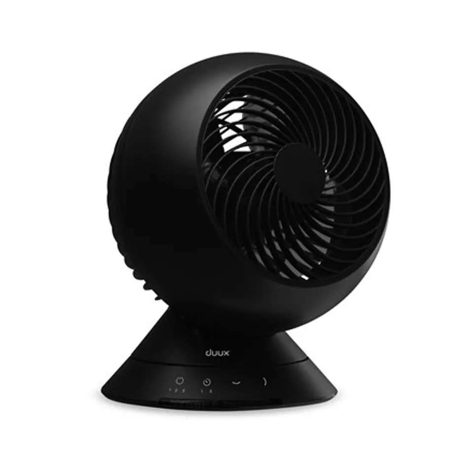 ⁨Duux | Fan | Globe | Table Fan | Black | Diameter 26 cm | Number of speeds 3 | Oscillation | 23 W | Yes⁩ w sklepie Wasserman.eu