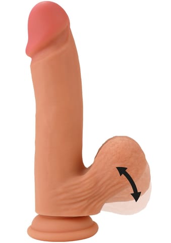 ⁨Realistic Dildo Liquid Silicone 19 cm⁩ w sklepie Wasserman.eu