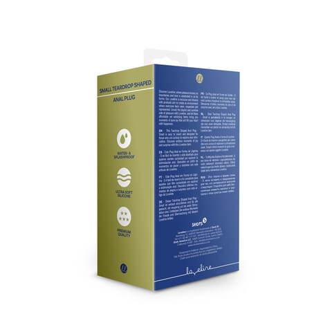 ⁨Loveline Baltic Blue korek anatomiczny mały silikonowy⁩ w sklepie Wasserman.eu