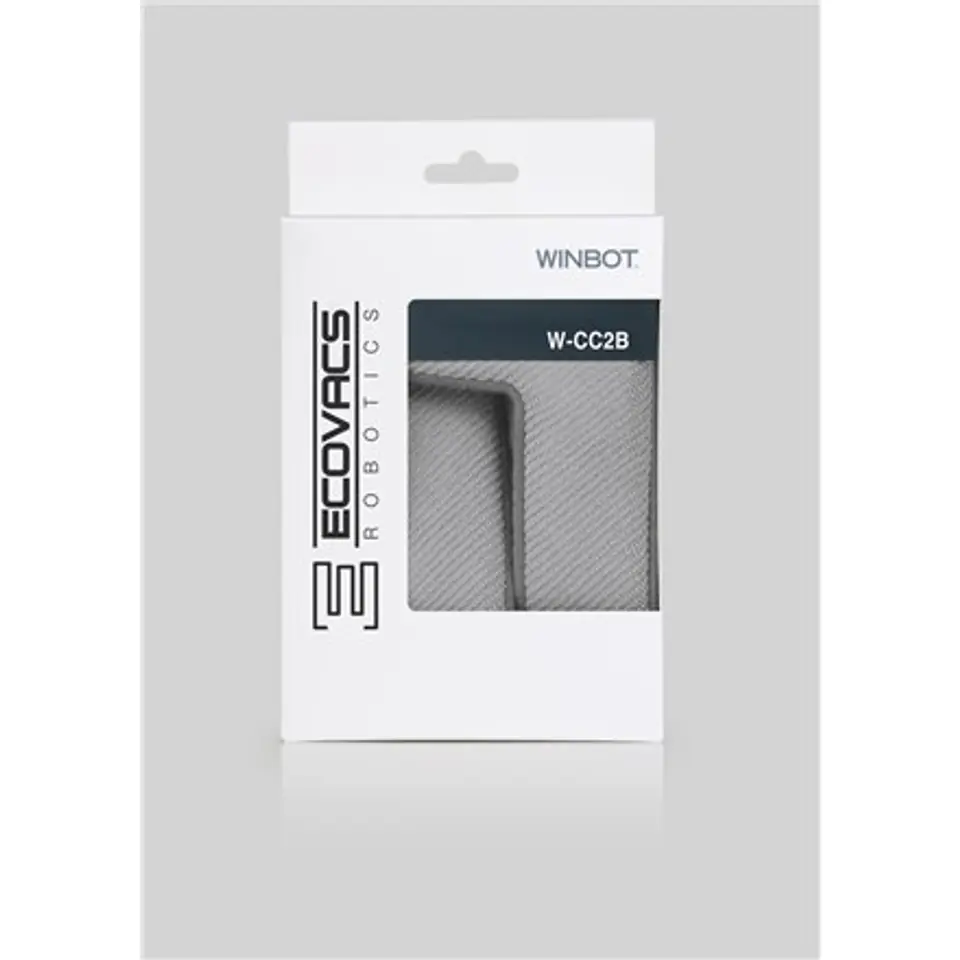 ⁨Ecovacs | W-CC2B | Cleaning Pads for WINBOT X NEW | Grey⁩ w sklepie Wasserman.eu