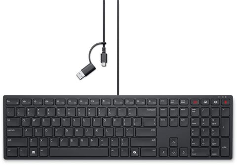 ⁨Dell Wired Collaboration Keyboard⁩ w sklepie Wasserman.eu