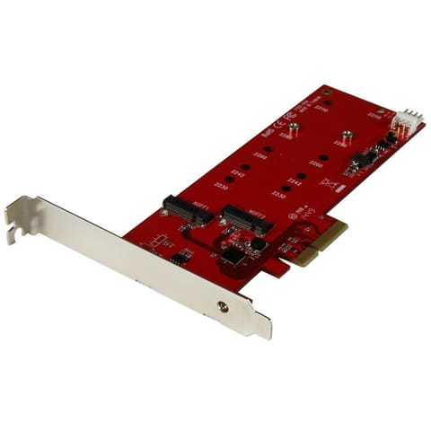 ⁨StarTech.com 2X M.2 SSD CONTROLLER - PCIE⁩ w sklepie Wasserman.eu