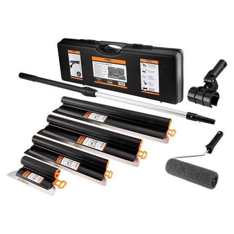 ⁨ZESTAW SZPACHLI DO GŁADZI + TELESKOP I WAŁEK, W WALIZCE⁩ w sklepie Wasserman.eu