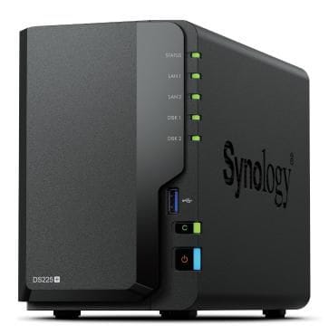 ⁨Synology Tion Ds225+ 2 Bay Nas Desktop⁩ w sklepie Wasserman.eu