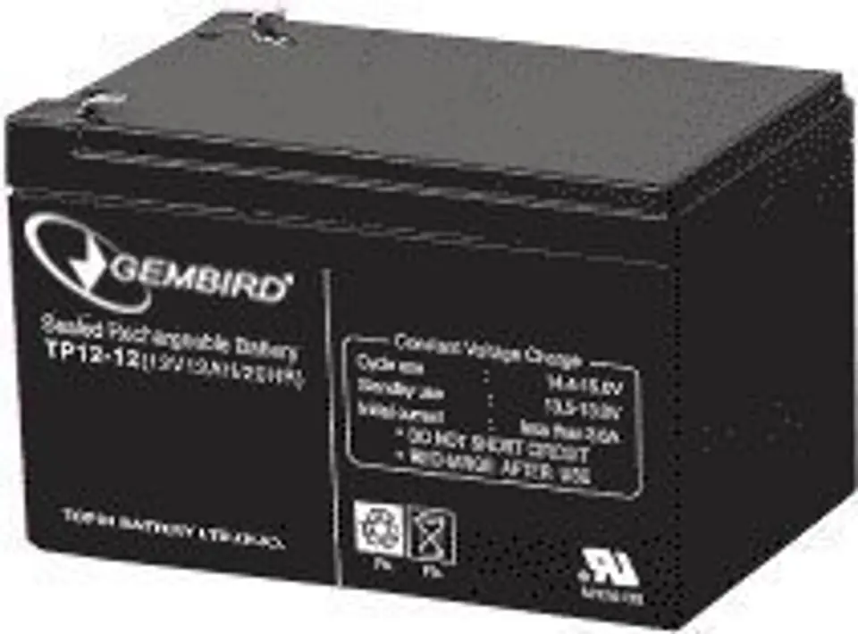 EnerGenie Rechargeable battery 12 V 12 AH for UPS w sklepie Wasserman.eu