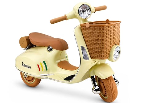 ⁨Skuter Na Akumulator Vespa XW-03 35W Beżowa⁩ w sklepie Wasserman.eu