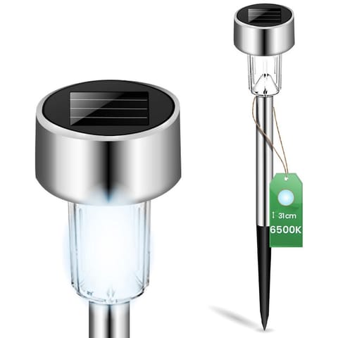 ⁨LAMPA SOLARNA WBIJANA PALIS CHROM 6500K⁩ w sklepie Wasserman.eu