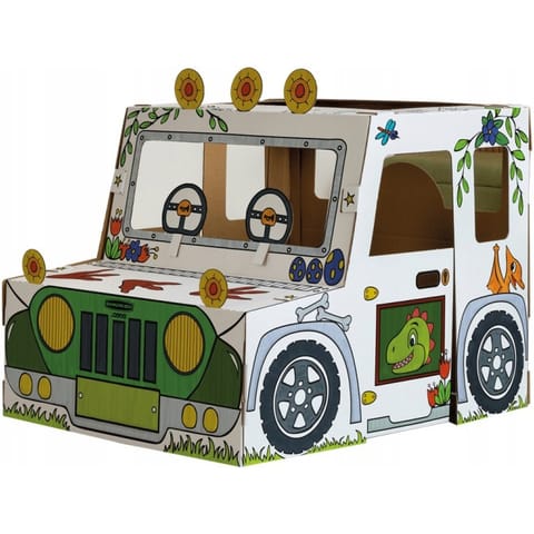 ⁨Domek do kolorowania CIĘŻARÓWKA DINOZAUR XL 100142509 FELLOWES⁩ w sklepie Wasserman.eu