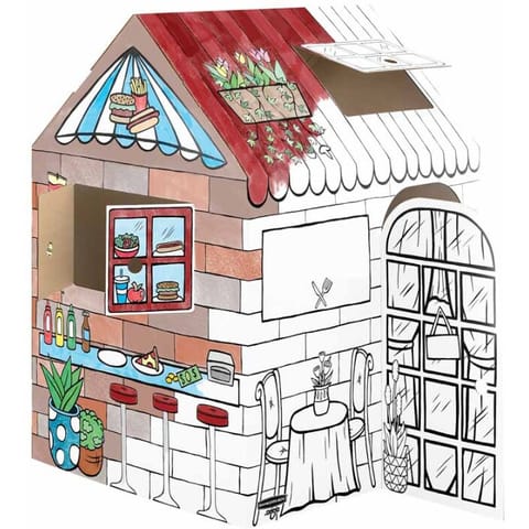 ⁨Domek do kolorowania CUKIERNIA&KAWIARNIA L 100053827 FELLOWES⁩ w sklepie Wasserman.eu