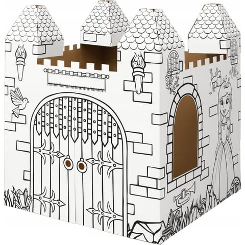 ⁨Domek do kolorowania ZAMEK XL 100142506 FELLOWES⁩ w sklepie Wasserman.eu