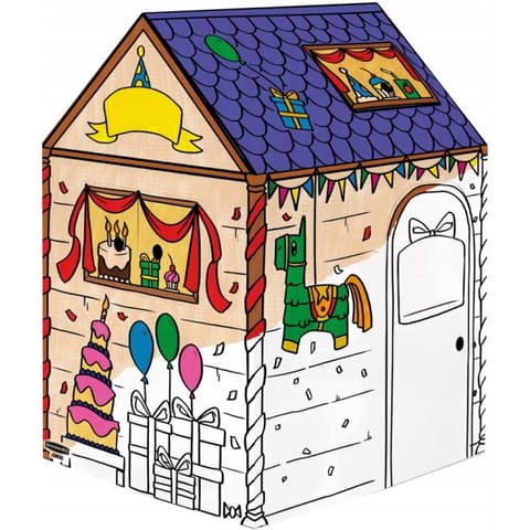 ⁨Domek do kolorowania URODZINY XL 100142505 FELLOWES⁩ w sklepie Wasserman.eu