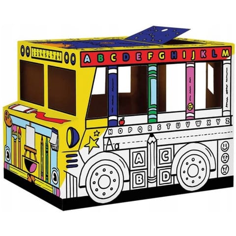 ⁨Domek do kolorowania AUTOBUS XXL 100130976 FELLOWES⁩ w sklepie Wasserman.eu