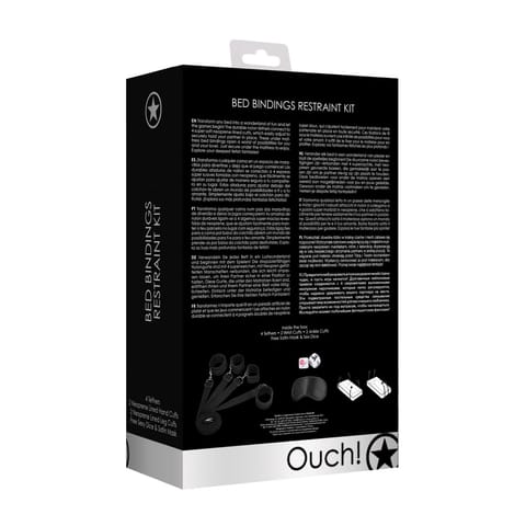 ⁨Ouch! by Shots - Zestaw do unieruchamiania z miękkimi mankietami⁩ w sklepie Wasserman.eu