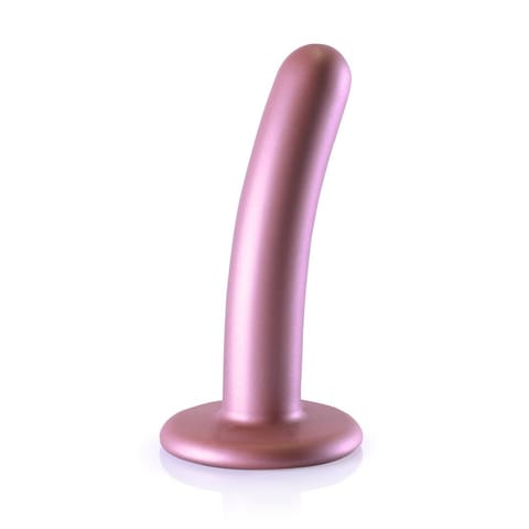 ⁨Ouch! Smooth Silicone model z przyssawką 12 cm metaliczny⁩ w sklepie Wasserman.eu
