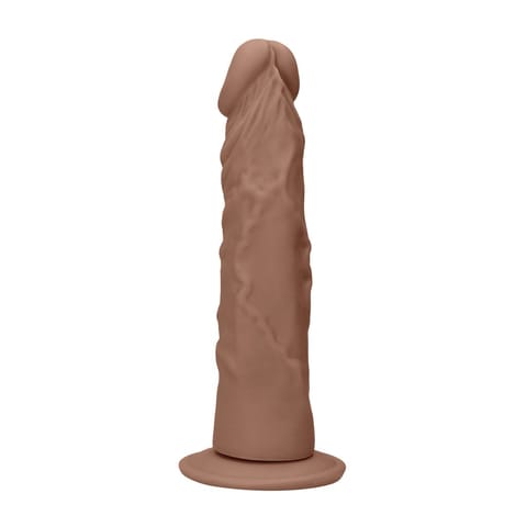 ⁨RealRock Model 23 cm - anatomiczny system z wypukłą teksturą Skin TPE⁩ w sklepie Wasserman.eu