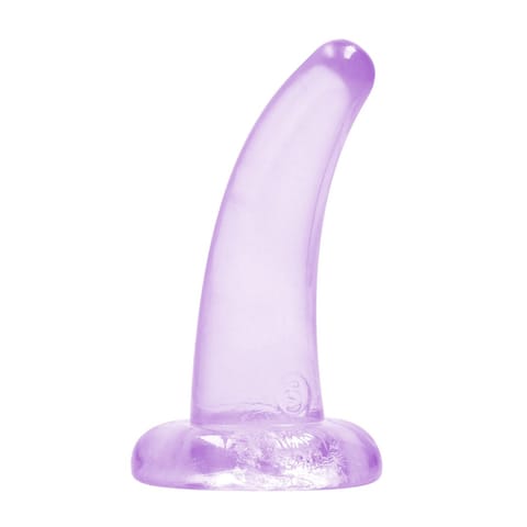 ⁨RealRock Crystal Clear - model zakrzywiony z przyssawką 11,5 cm⁩ w sklepie Wasserman.eu