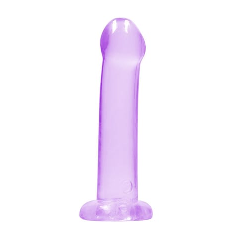 ⁨RealRock Crystal Clear 17 cm - model z przyssawką, transparentny⁩ w sklepie Wasserman.eu