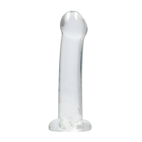 ⁨RealRock Crystal Clear Model 17 cm z przyssawką - transparentny⁩ w sklepie Wasserman.eu