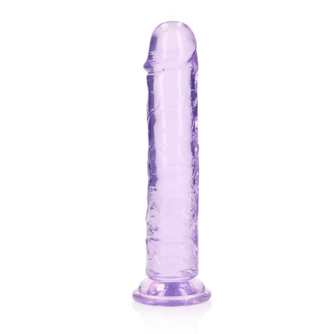 ⁨RealRock Crystal Clear model 20 cm - anatomiczny model z przyssawką⁩ w sklepie Wasserman.eu