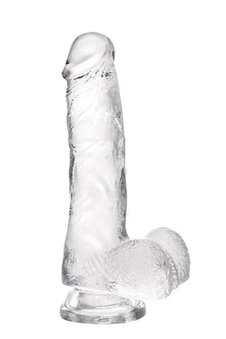 Jelly Dildo Transparent M w sklepie Wasserman.eu