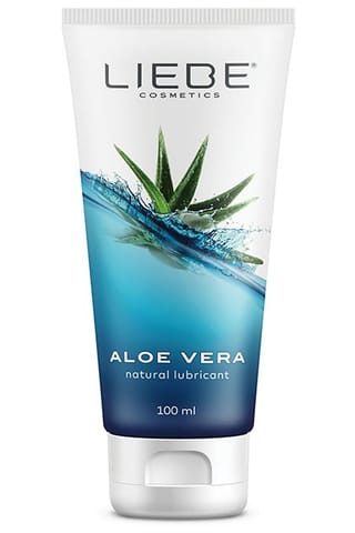 ⁨LIEBE LUBRICANT NATURAL WITH ALOE VERA 100ML⁩ w sklepie Wasserman.eu