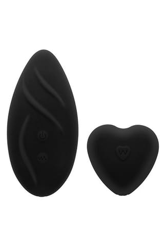 ⁨S Pleasures Premium Panty Vibe Sweetheart External Massager Black⁩ w sklepie Wasserman.eu