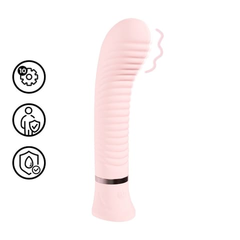 Divine - Ribbed G-spot Vibe - Pink w sklepie Wasserman.eu
