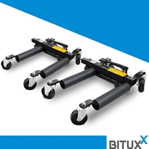 ⁨Podnośnik hydrauliczny 680 kg - płaski, mocny i niezawodny Warsztatowy podnośnik samochodowy⁩ w sklepie Wasserman.eu