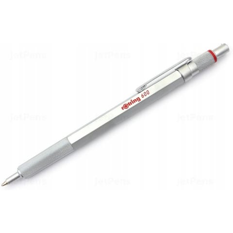 ⁨Długopis ROTRING 600 (M) Srebrna met. obudowa 2032578⁩ w sklepie Wasserman.eu