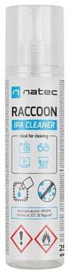 ⁨ALKOHOL IZOPROPYLOWY NATEC RACCOON IPA CLEANER SPRAY 250ML⁩ w sklepie Wasserman.eu