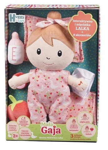 ⁨Lalka Huggy interaktywna Gaja z akcesoriami⁩ w sklepie Wasserman.eu