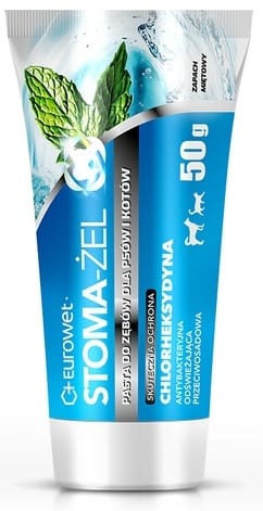 ⁨Stoma-żel miętowy - pasta do pielęgnacji uzębienia psów i kotów tubka 50g⁩ w sklepie Wasserman.eu
