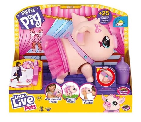 Figurka interaktywna Little Live Pets Świnka Baletnica w sklepie Wasserman.eu