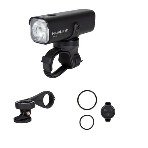 ⁨LAMPA ROWEROWA PRZEDNIA HIGHLINE, 1000LM, 2600MAH, SET⁩ w sklepie Wasserman.eu