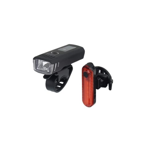 ⁨ZESTAW LAMP ROWEROWYCH FALCON EYE CITY 250/5 LM, USB-C⁩ w sklepie Wasserman.eu