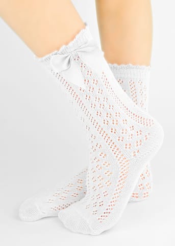 ⁨PODKOLANÓWKI NOVITI SB113-G-01 (kolor biały, rozmiar 19-22)⁩ w sklepie Wasserman.eu