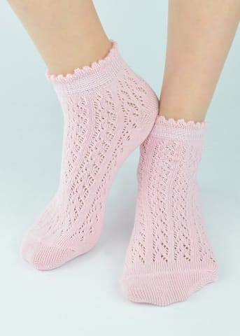 ⁨SKARPETY NOVITI SB112-G-02 (kolor pudrowy róż, rozmiar 23-26)⁩ w sklepie Wasserman.eu