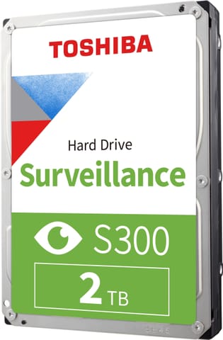 Toshiba S300 Surveillance - 2TB - SATA at Wasserman.eu