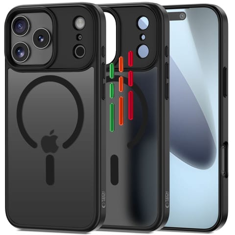 ⁨Etui case na iPhone 17 Pro MagMat XT 4-set MagSafe - czarny mat⁩ w sklepie Wasserman.eu