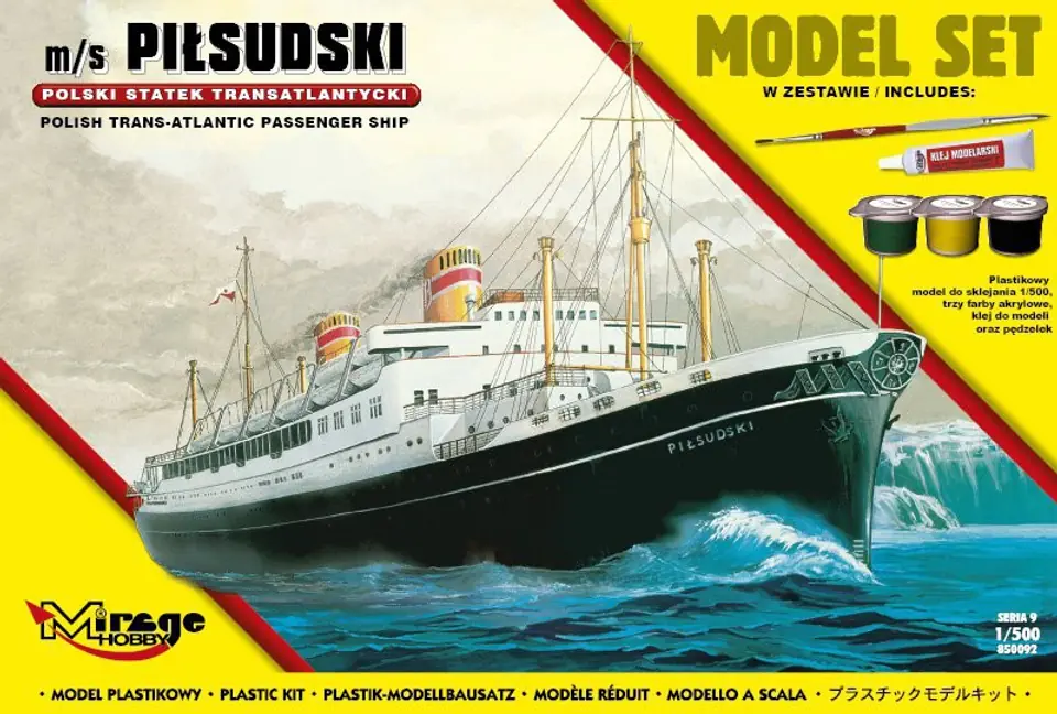 ⁨m/s PIŁSUDSKI Polski Statek Transatlantycki⁩ w sklepie Wasserman.eu