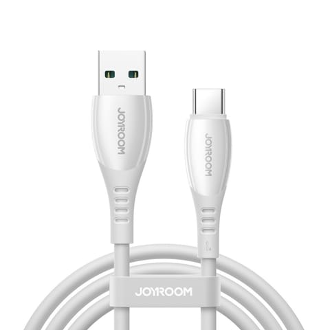 ⁨Kabel przewód USB-A - USB-C Vibrant Series 3A 1.2m - biały⁩ w sklepie Wasserman.eu