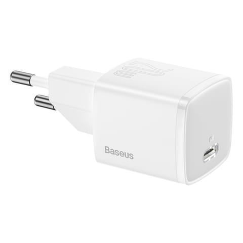 ⁨Ładowarka sieciowa USB-C PD Cube 20W - biała⁩ w sklepie Wasserman.eu