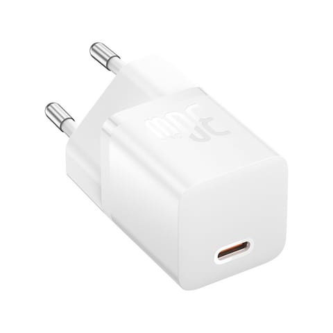 ⁨Ładowarka sieciowa USB-C GaN5 30W z kablem USB-C 100W 1m - biała⁩ w sklepie Wasserman.eu