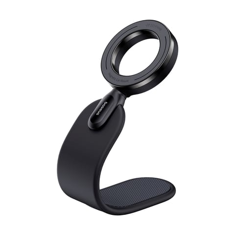 ⁨Uchwyt samochodowy magnetyczny do smartfona na deskę rozdzielczą MagSafe - czarny⁩ w sklepie Wasserman.eu