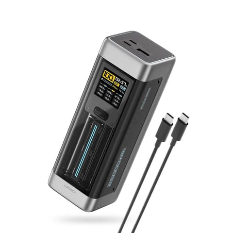 ⁨Powerbank 25000mAh USB-C USB-A 210W - czarny⁩ w sklepie Wasserman.eu
